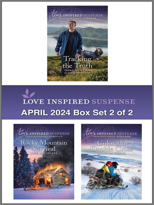 Cover image for Love Inspired Suspense April 2024--Box Set 2 of 2